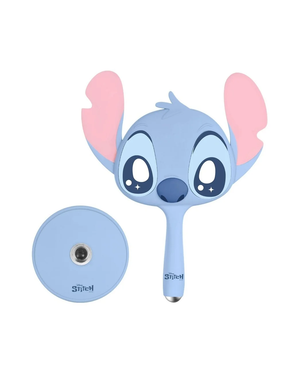 Impressions Vanity Disney Stitch Ohana LED Handheld Mirror NIB